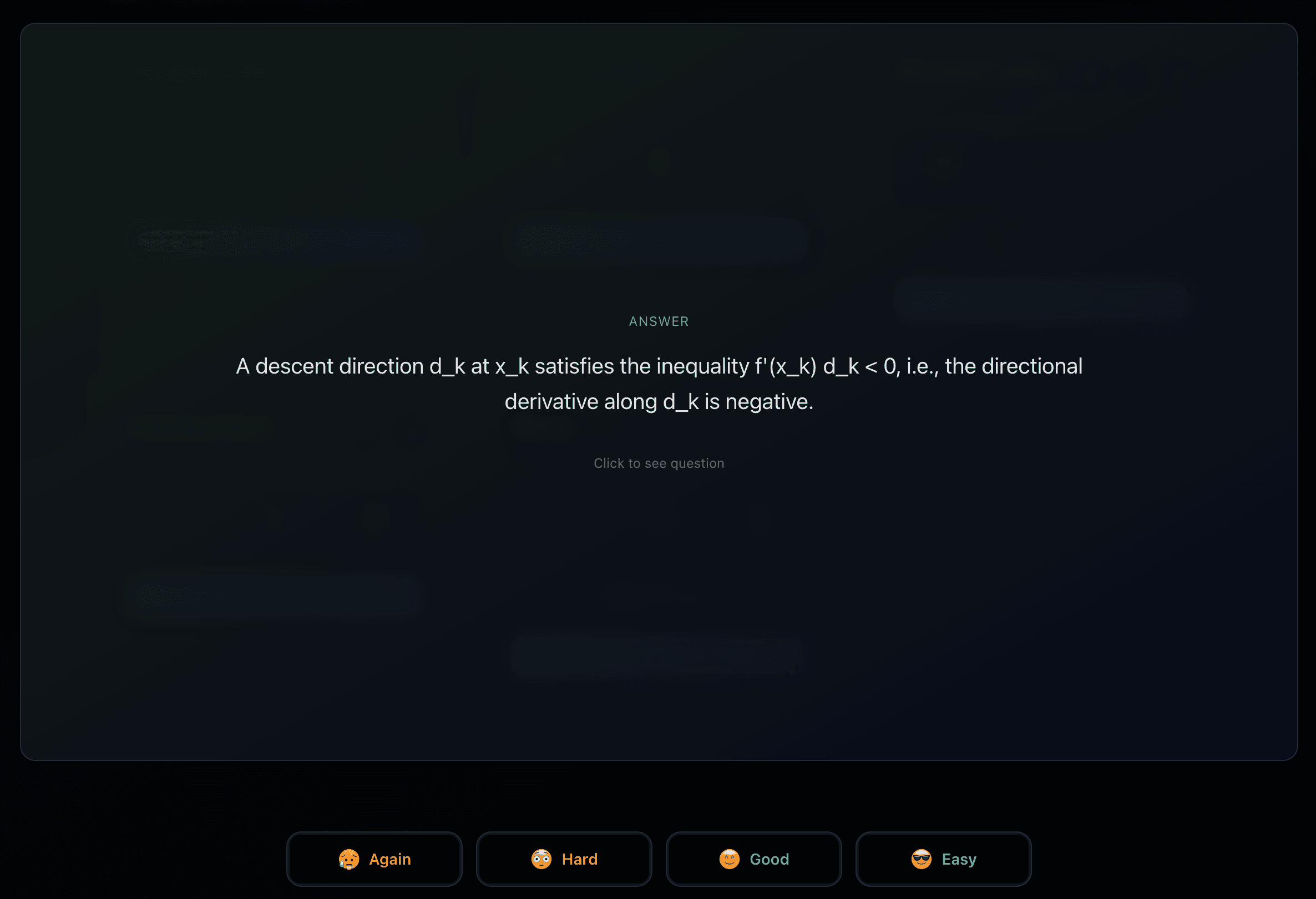 Advanced Spaced Repetition